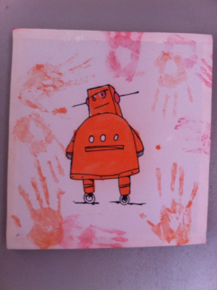 Canvas Painting With Inkodye