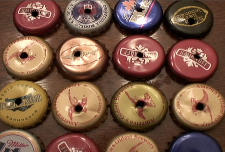 Preparing the Bottle Caps