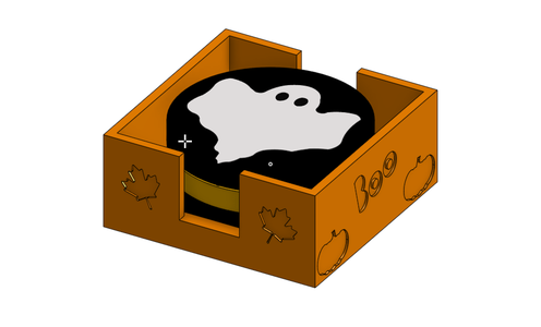 Halloween Themed Coasters.