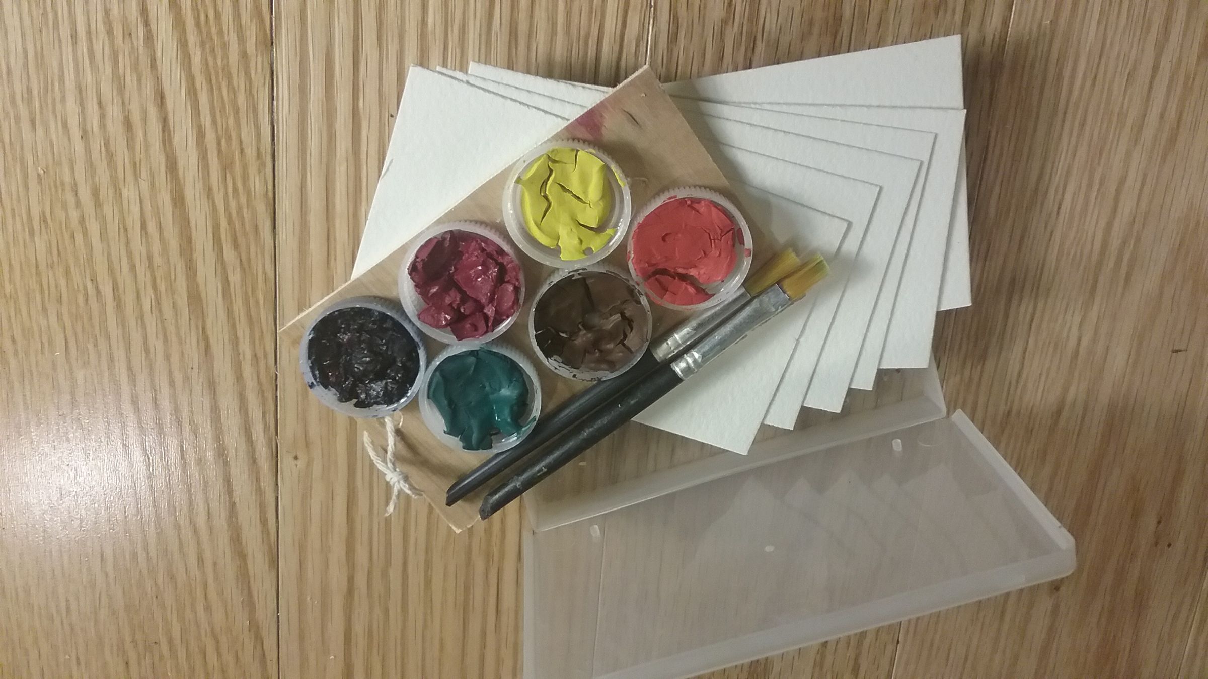 Pocket Size Artist Paint Kit 6 Steps Instructables