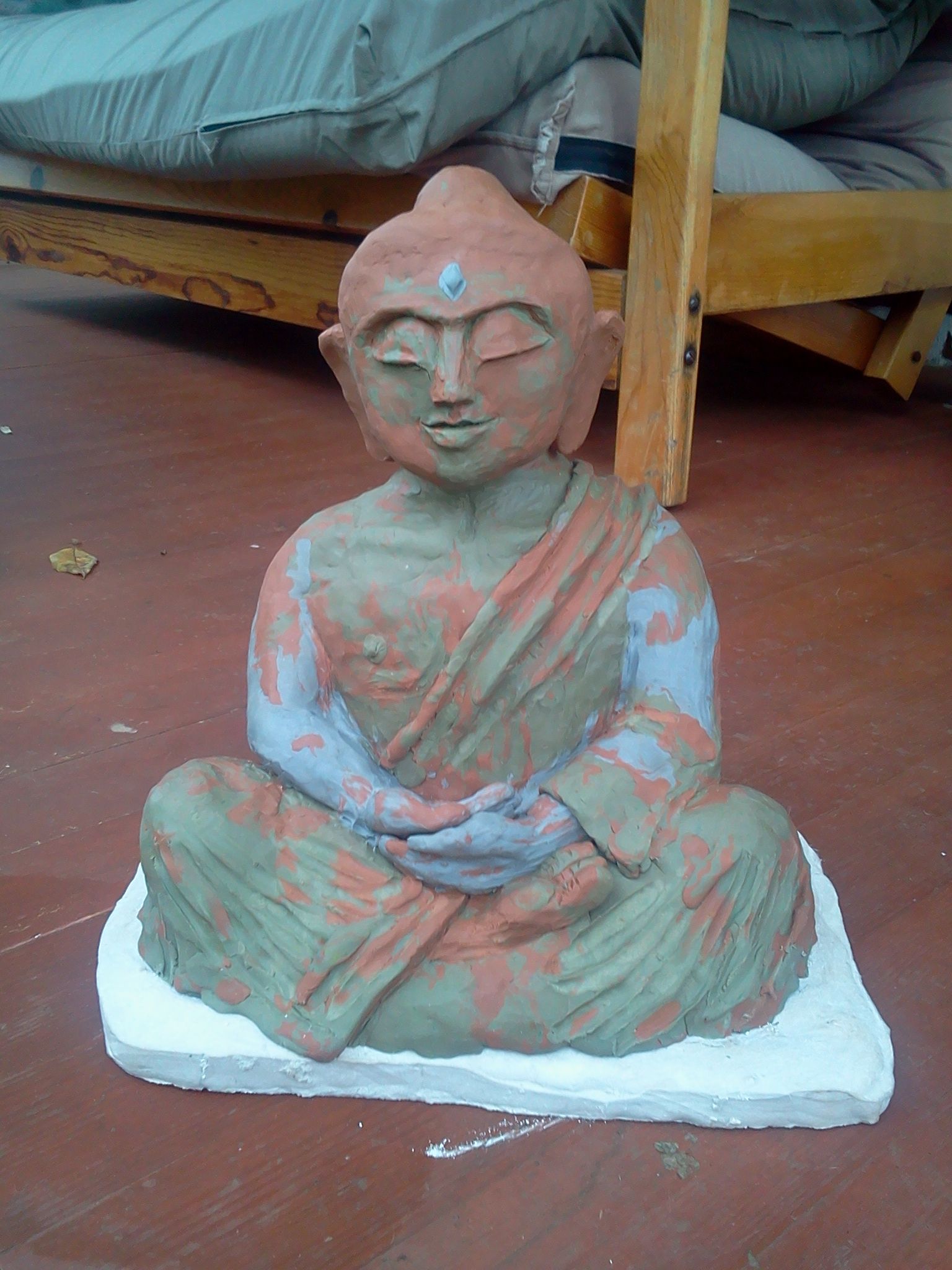 Meditating Buddha Statue How I Made One 4 Steps Instructables