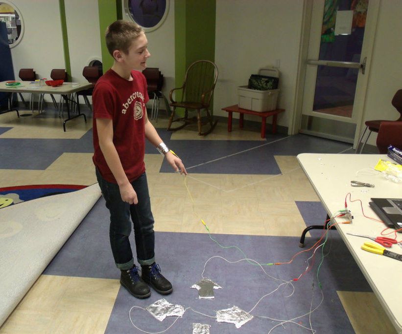 Dance Dance Revolution Floor Pad - Makey Makey 