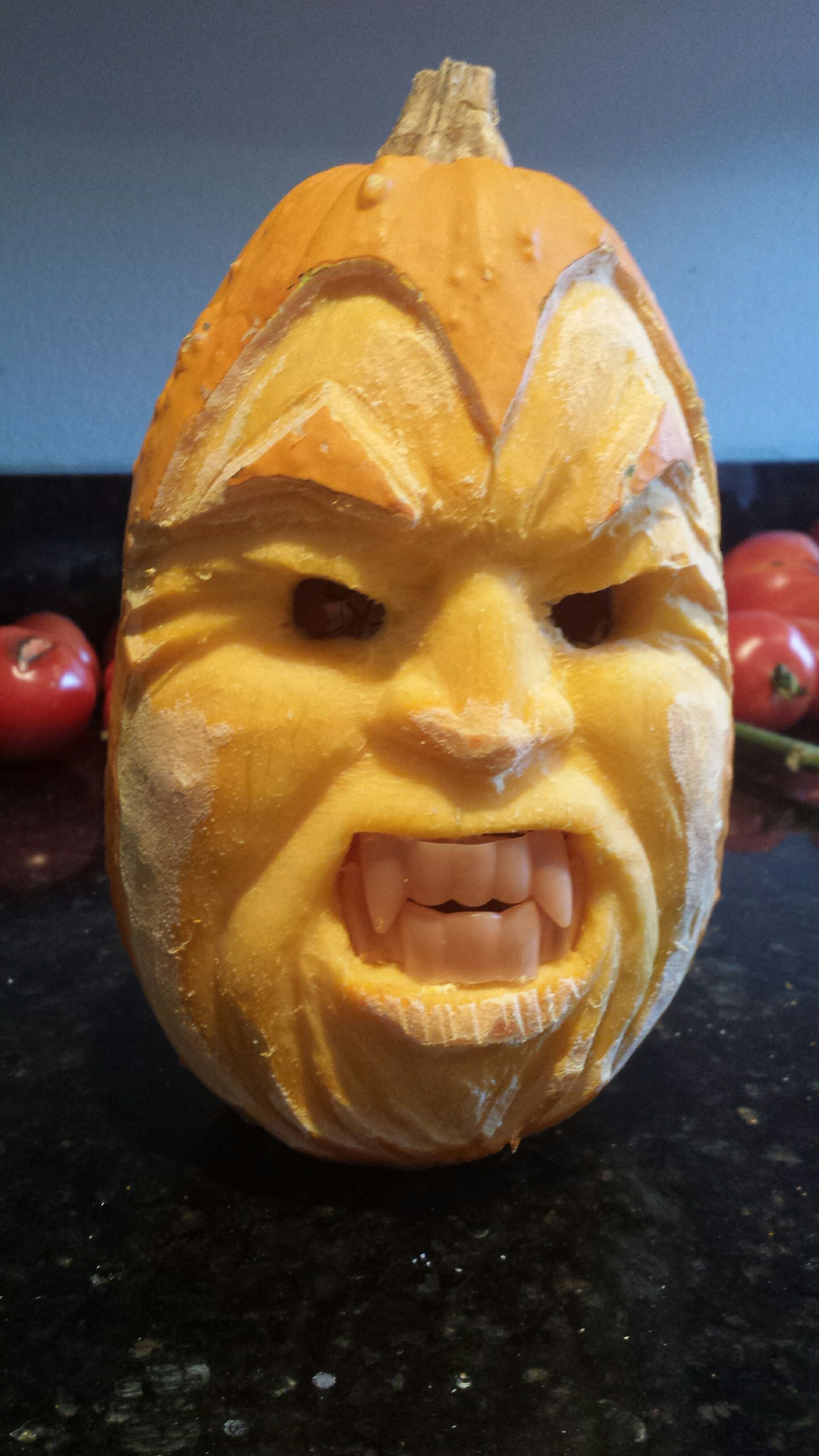 Dremmel Carved Pumpkin