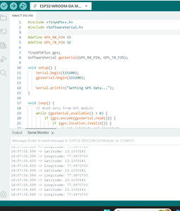 Bharat Pi Navic Sheild(sensor) Using With Arduino IDE : 5 Steps ...