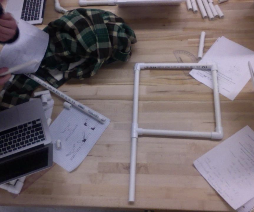 How to make a P out of PVC