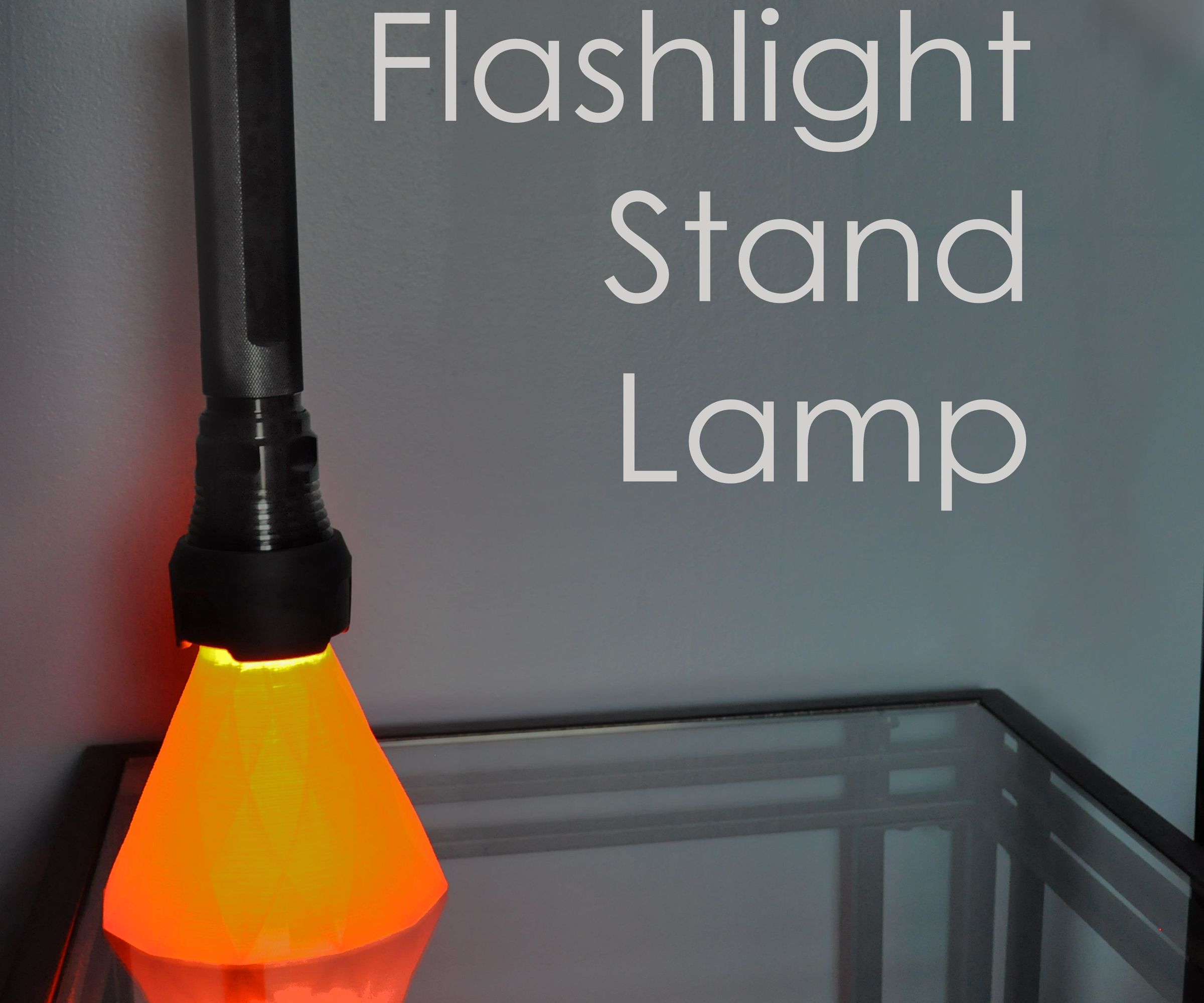 Flashlight Stand Lamp