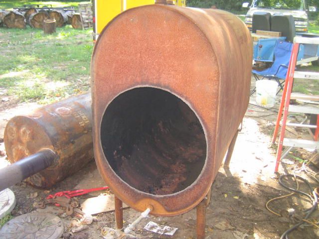 Outdoor Wood Boiler From Junk : 6 Steps (with Pictures) - Instructables