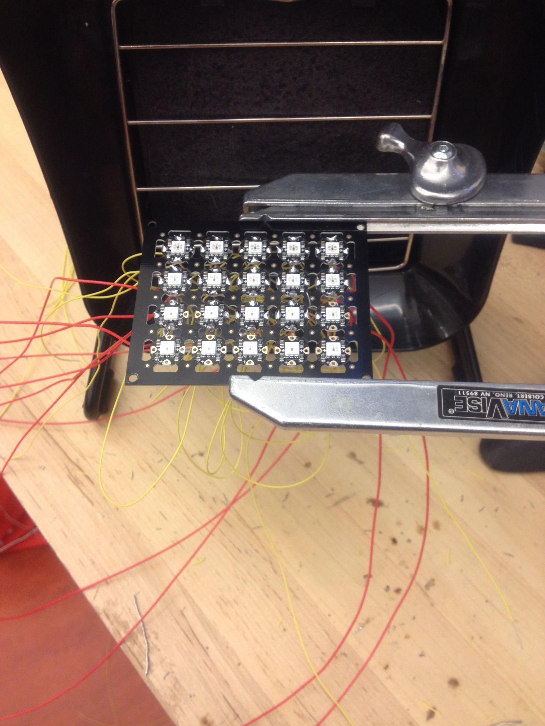 Neopixel Matrix With MAX/MSP+Webcam