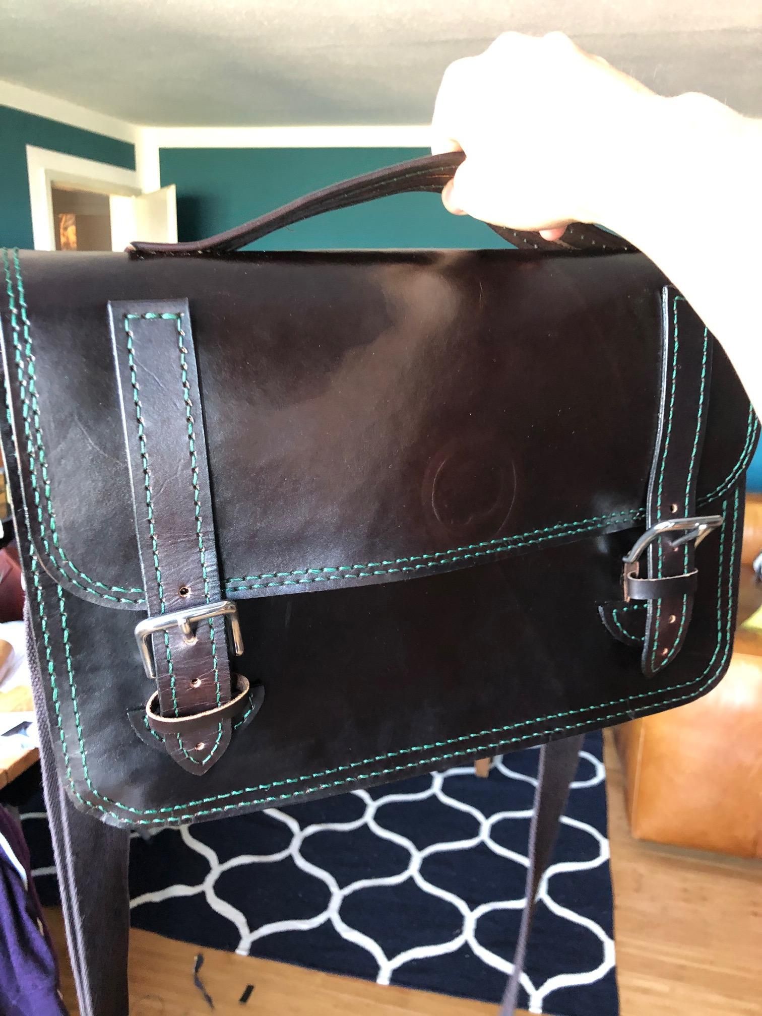 Handmade Leather Satchel 5 Steps Instructables
