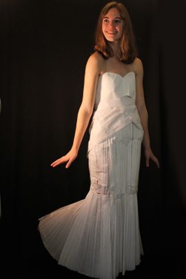 how to fold a pleated dress How to Iron & Fold A Pleated Skirt or Dress 