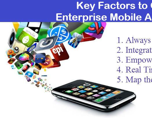 Key Factors to Consider for Enterprise Mobile App Development