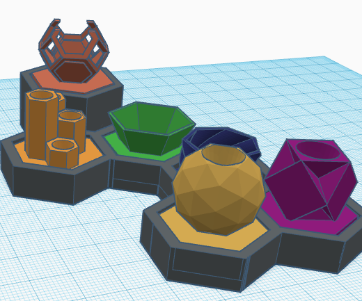 Self Watering Design Pot (Made With Tinkercad)
