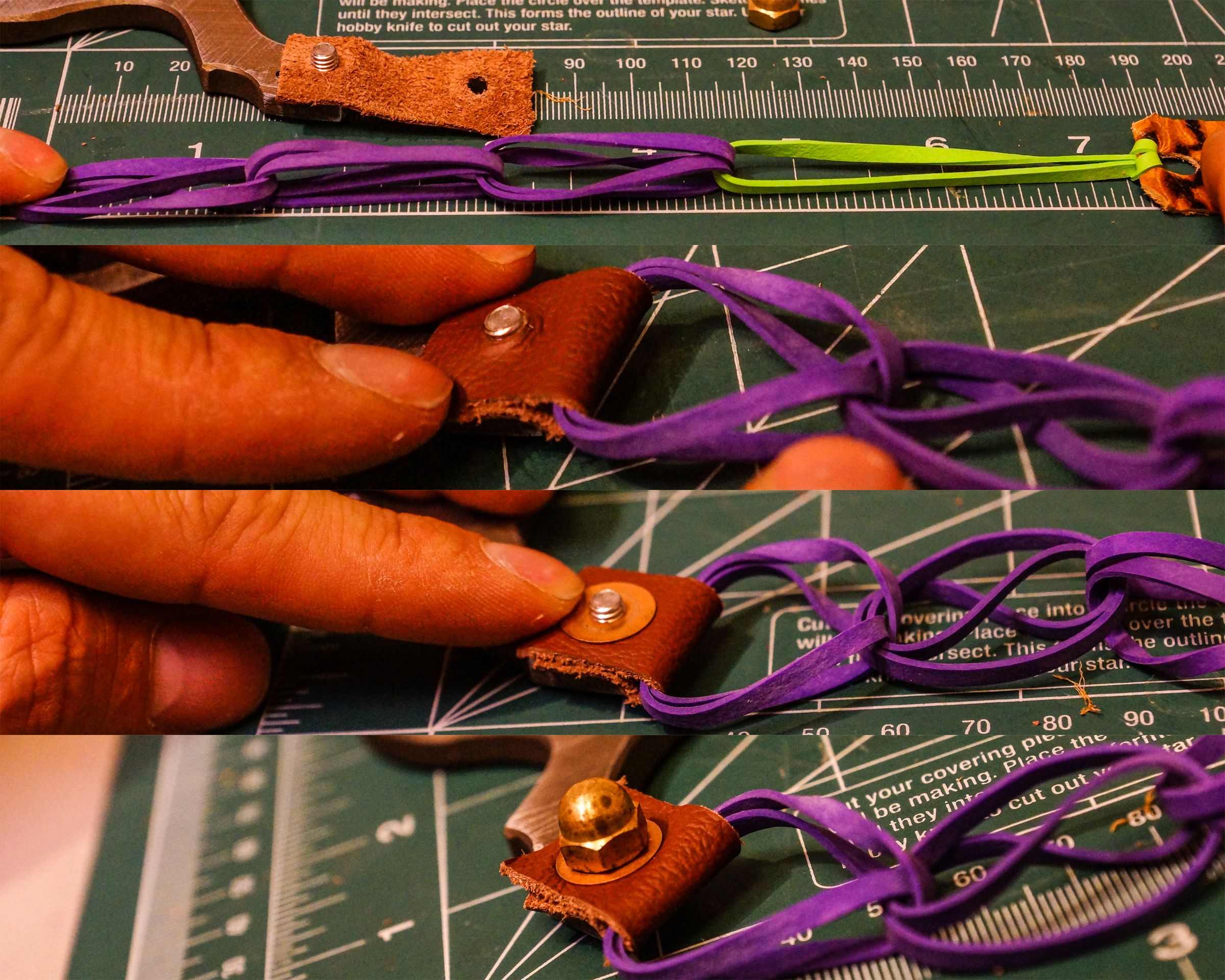 Rubber Band Slingshot Bands 7 Steps Instructables