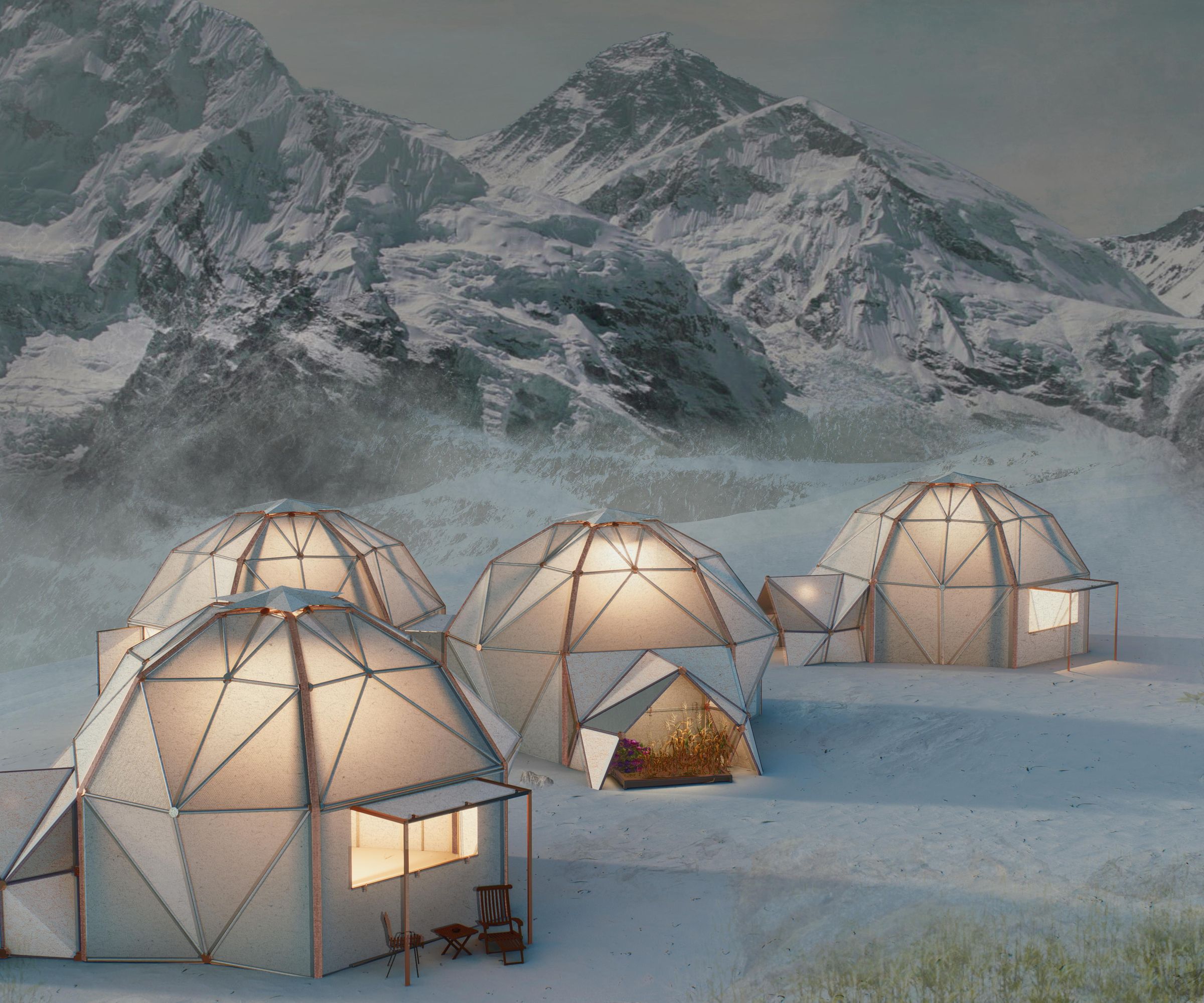 Lantern House: an Unfolding Emergency Shelter for Nepal