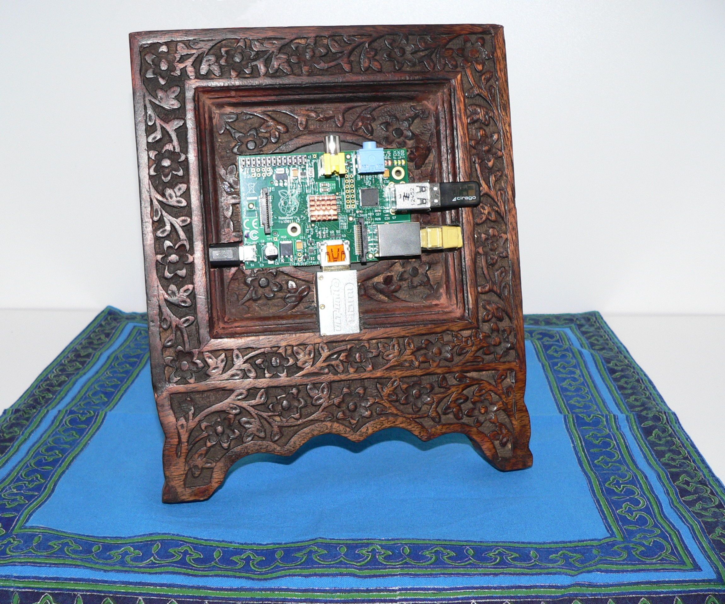 Wooden Raspberry Pi Picture Frame