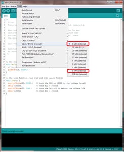 Programming the ATTiny85, ATTiny84 and ATMega328P : Arduino As ISP : 9 ...