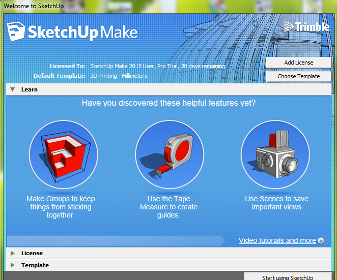Google SketchUp Ideas