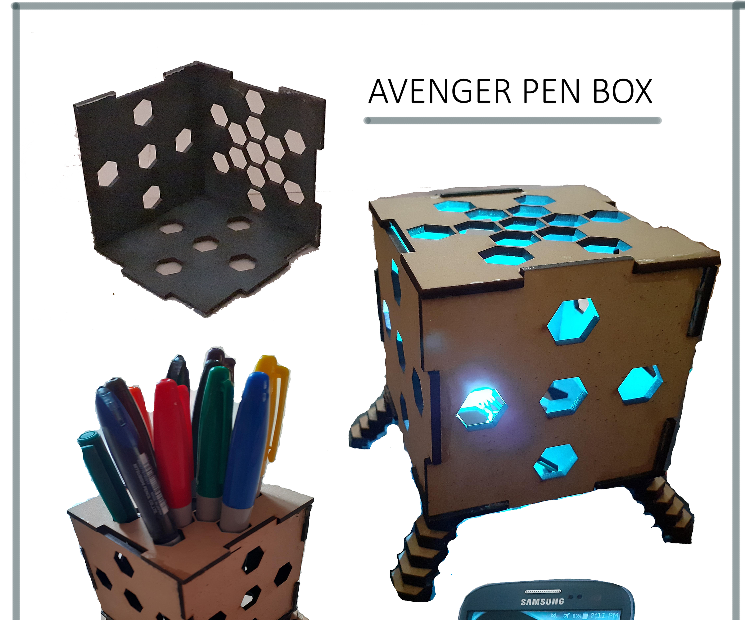 Avenger Multipurpose Desk Box
