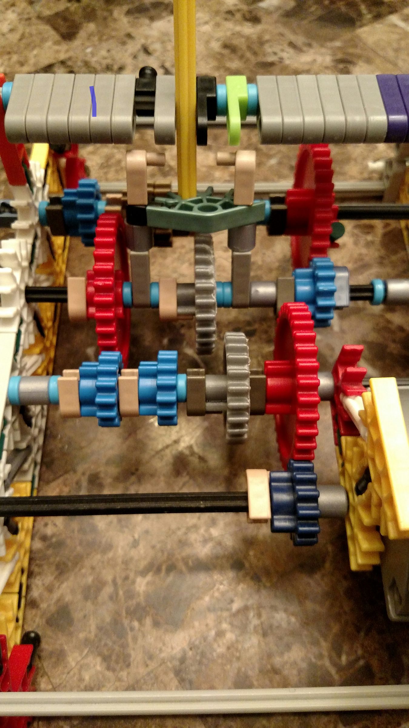 Knex 4 Speed Manual Transmission With 3D Printed Gears Instructables