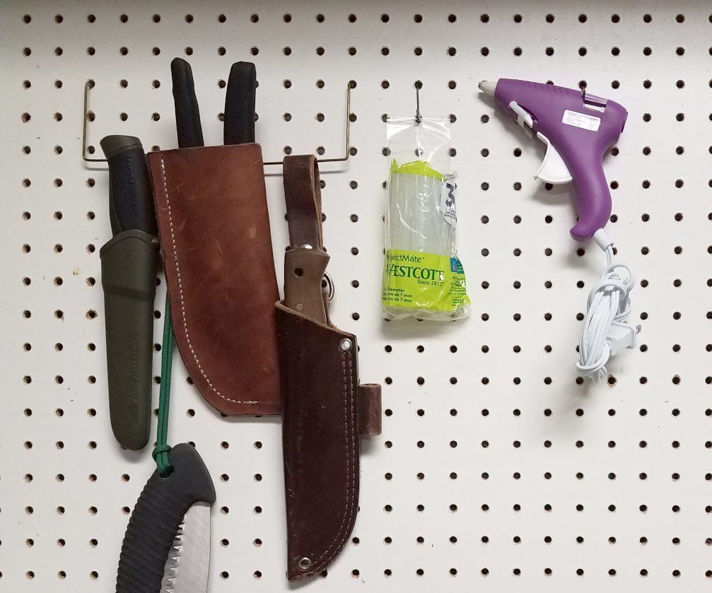 Cheap/Free DIY Pegboard Hooks