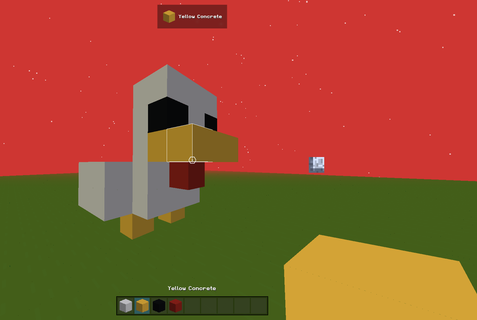 How to Build a Minecraft Chicken