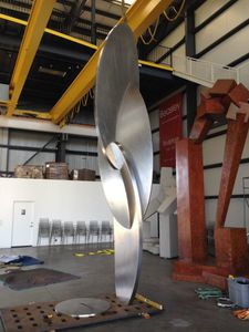 Preparing to Weld the Base Plate
