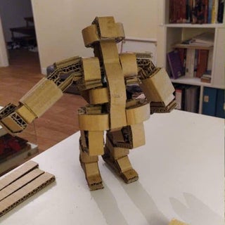 KURT.1 the Articulated Cardboard Robot : 15 Steps (with Pictures ...