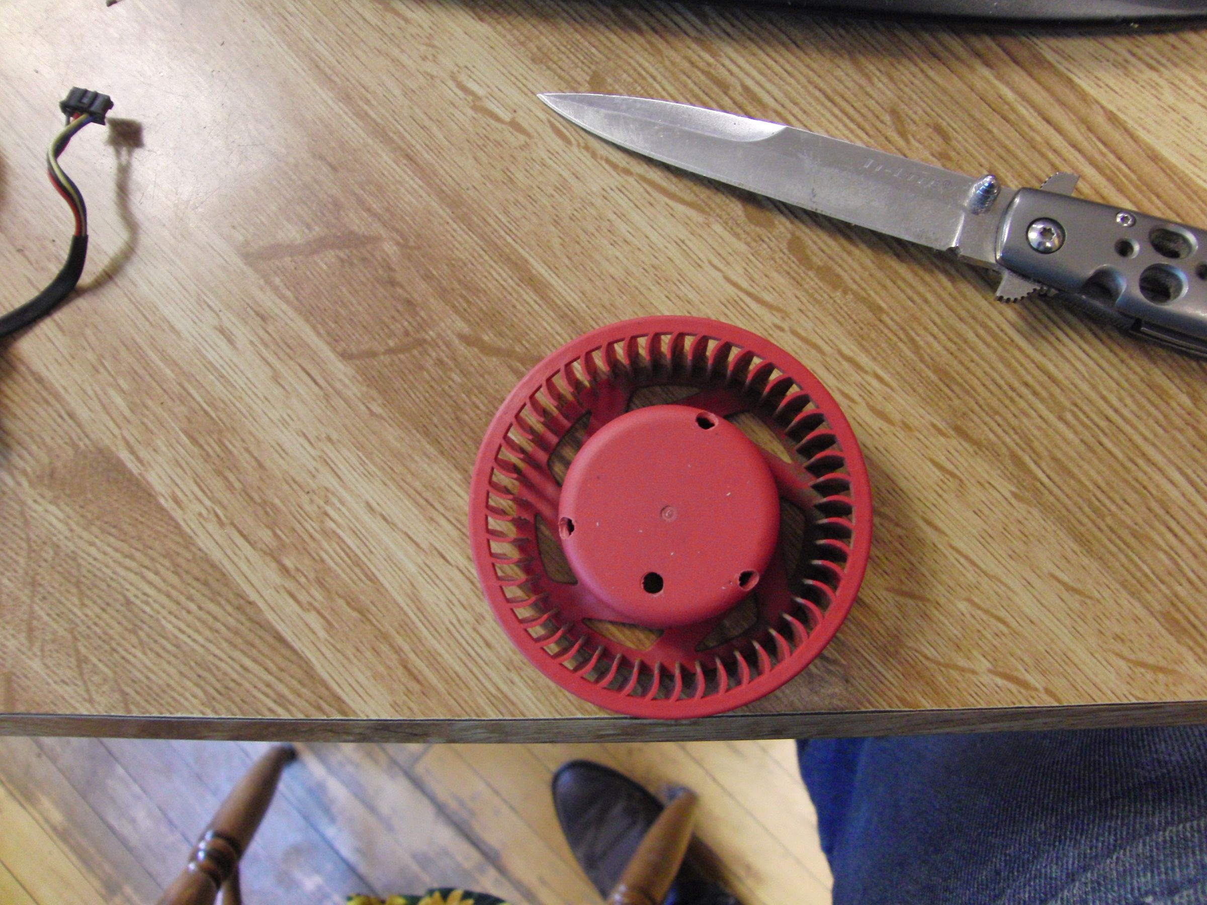 Disassemble an ATI Centrifugal Fan