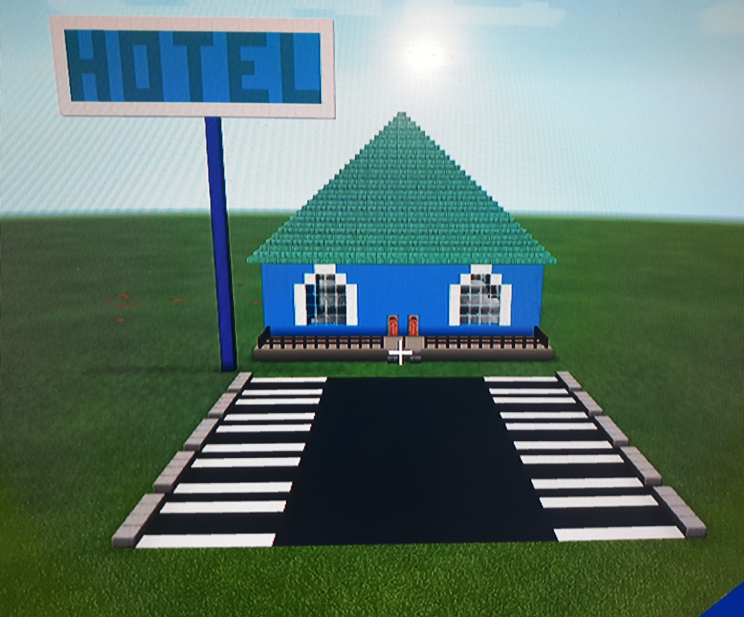 Minecraft Hotel PS4 edition