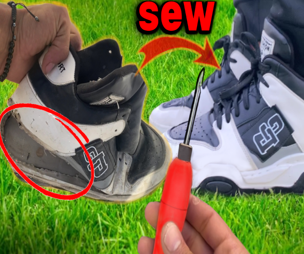 3minutes to Learn to Sew Shoes Without Traces | DIY