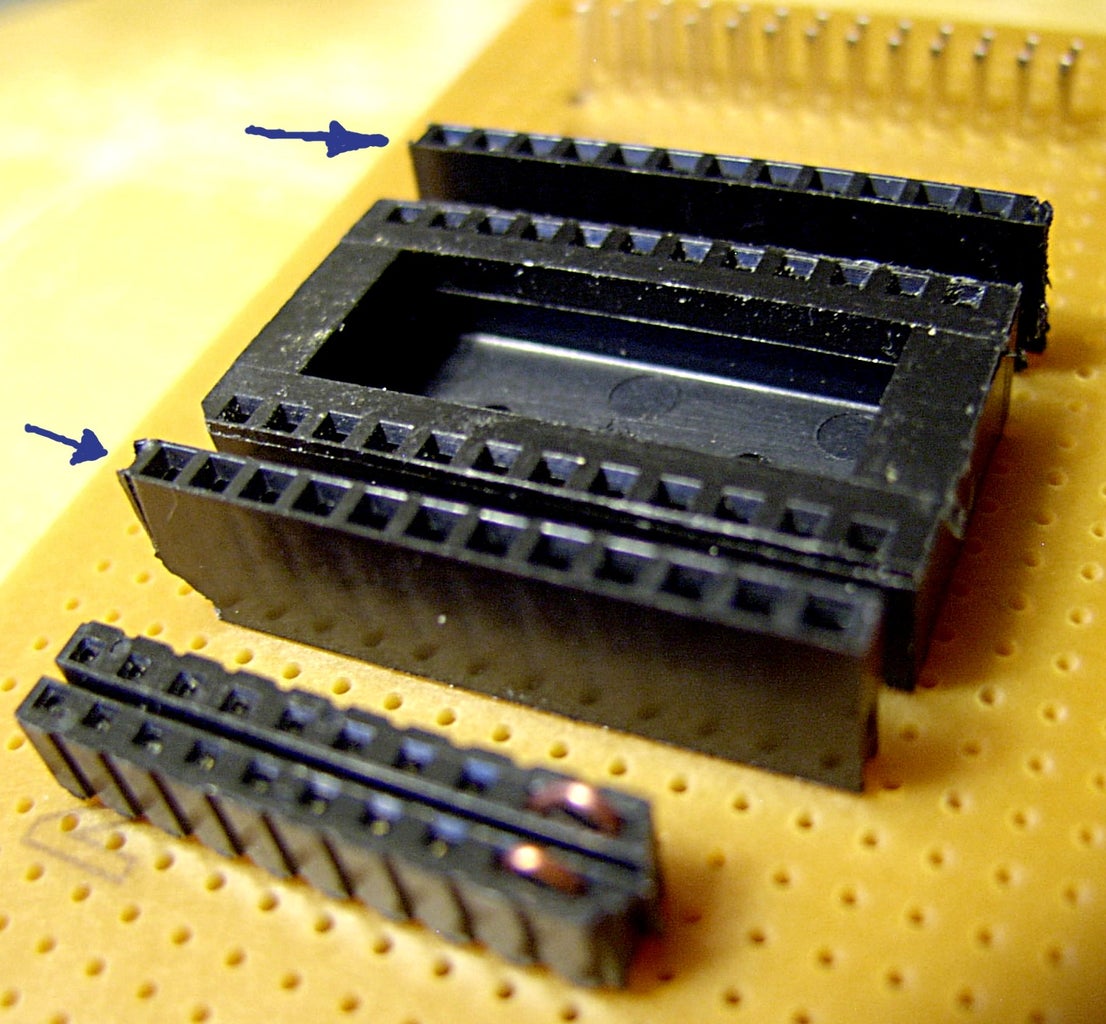 Building the Board [2]: Installing the Arduino Socket