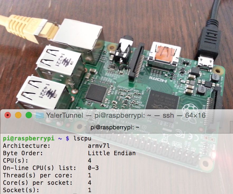 Remote SSH Access to Raspberry Pi 2