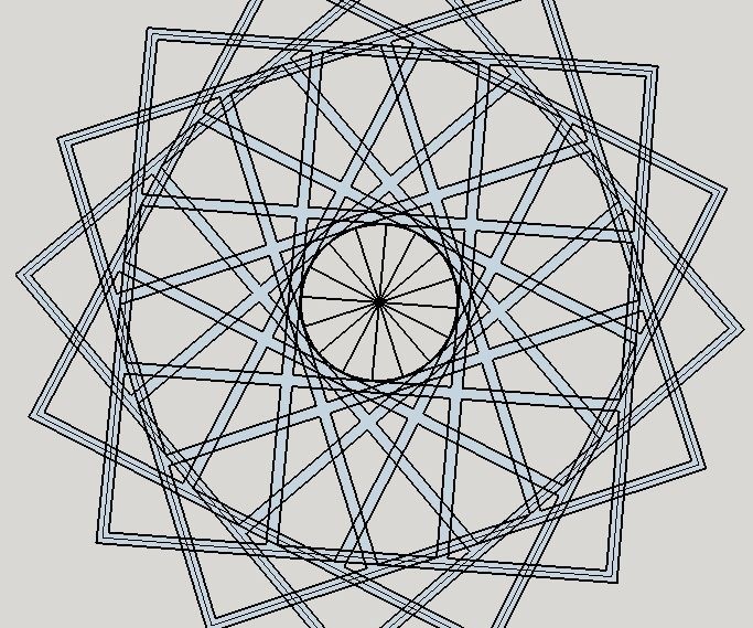 Draw Your Own SketchUp Arabesques and Moucharabiehs