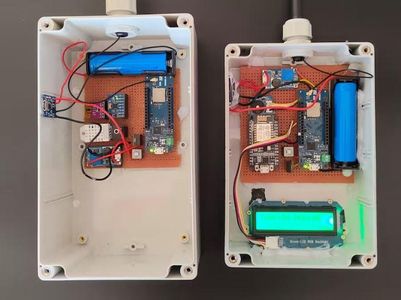 Harsh Weather Monitoring Using Arduino MKR 1300 With Hammond