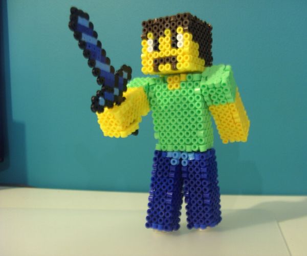 Perler Beads Minecraft Skin