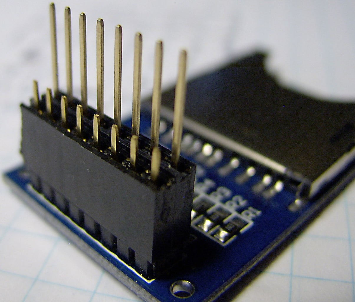 Arduino DIY SD Card Logging Shield : 10 Steps (with Pictures ...