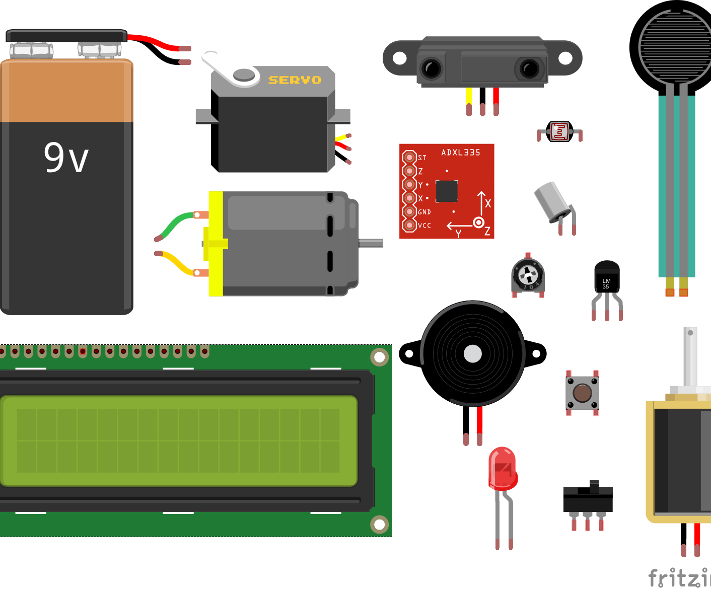 Arduino: How to Connect Common Sensors and Items : 4 Steps - Instructables