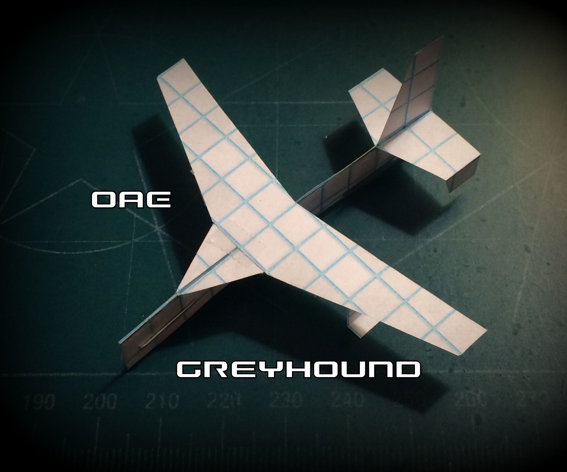 How to Make the Greyhound Paper Airplane