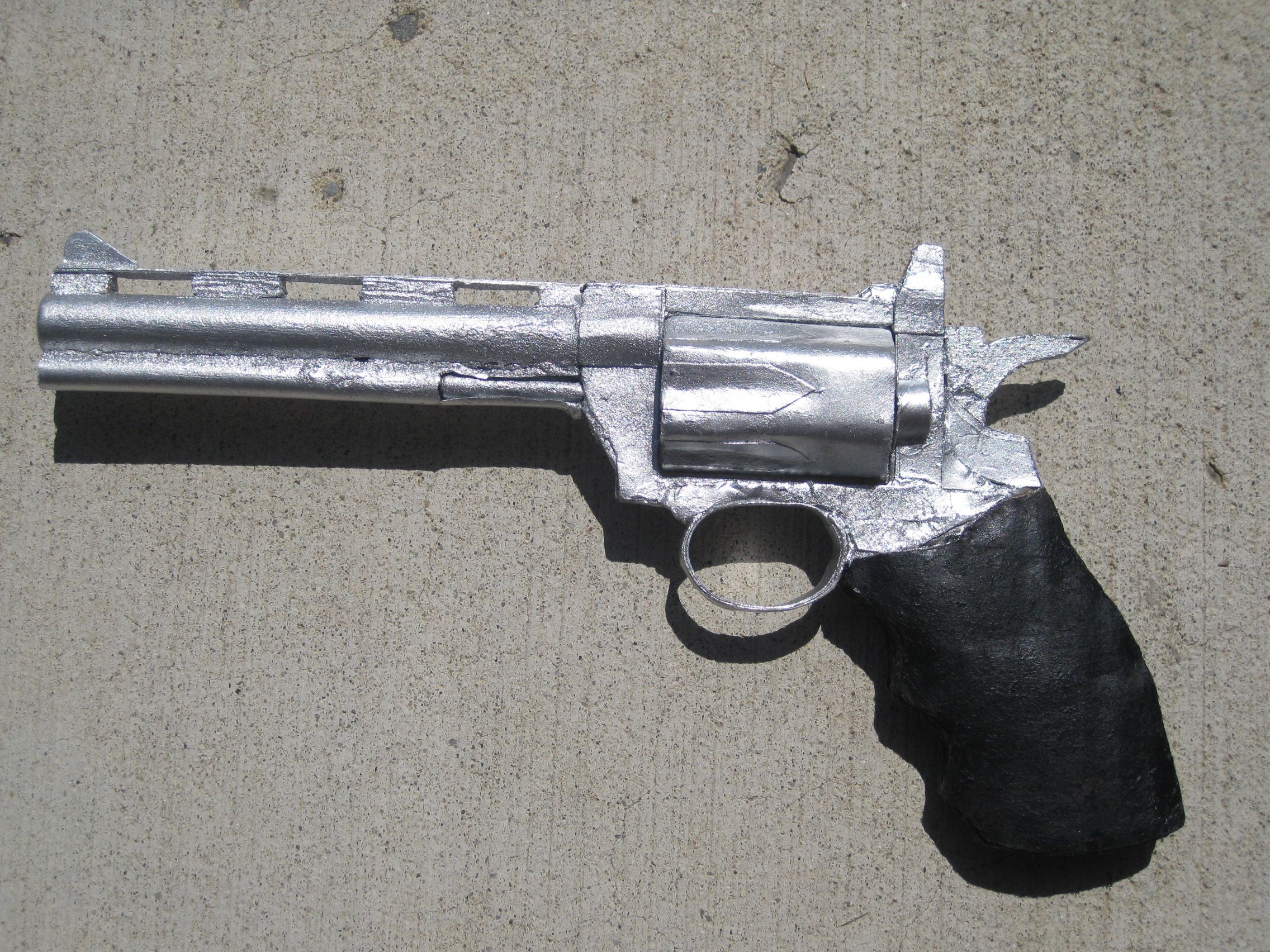 Cardboard .357 Magnum Prop