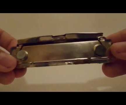 DIY fridgerator magnetic clip