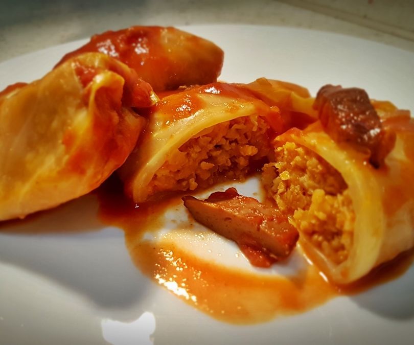 Cabbage Rolls (vegan Recipe)