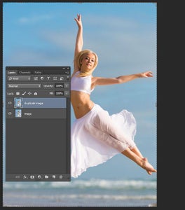 Duplicate Layer in Photoshop