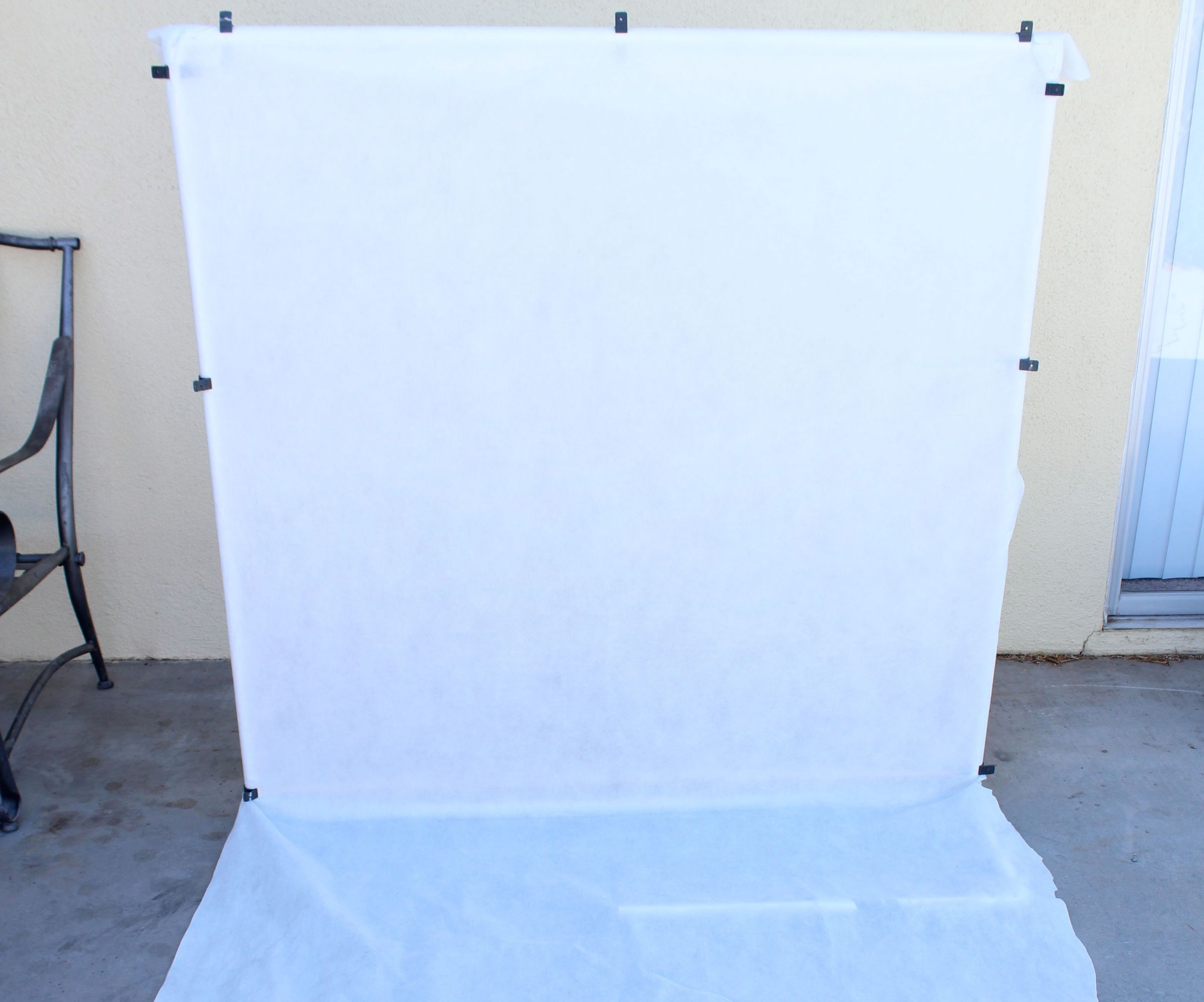Cheap and Easy PVC Backdrop for Photos