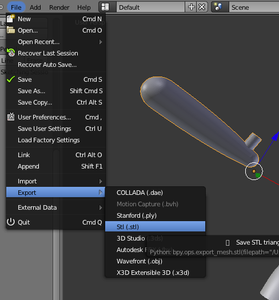 Export and Clean for 3D Printing (stl)