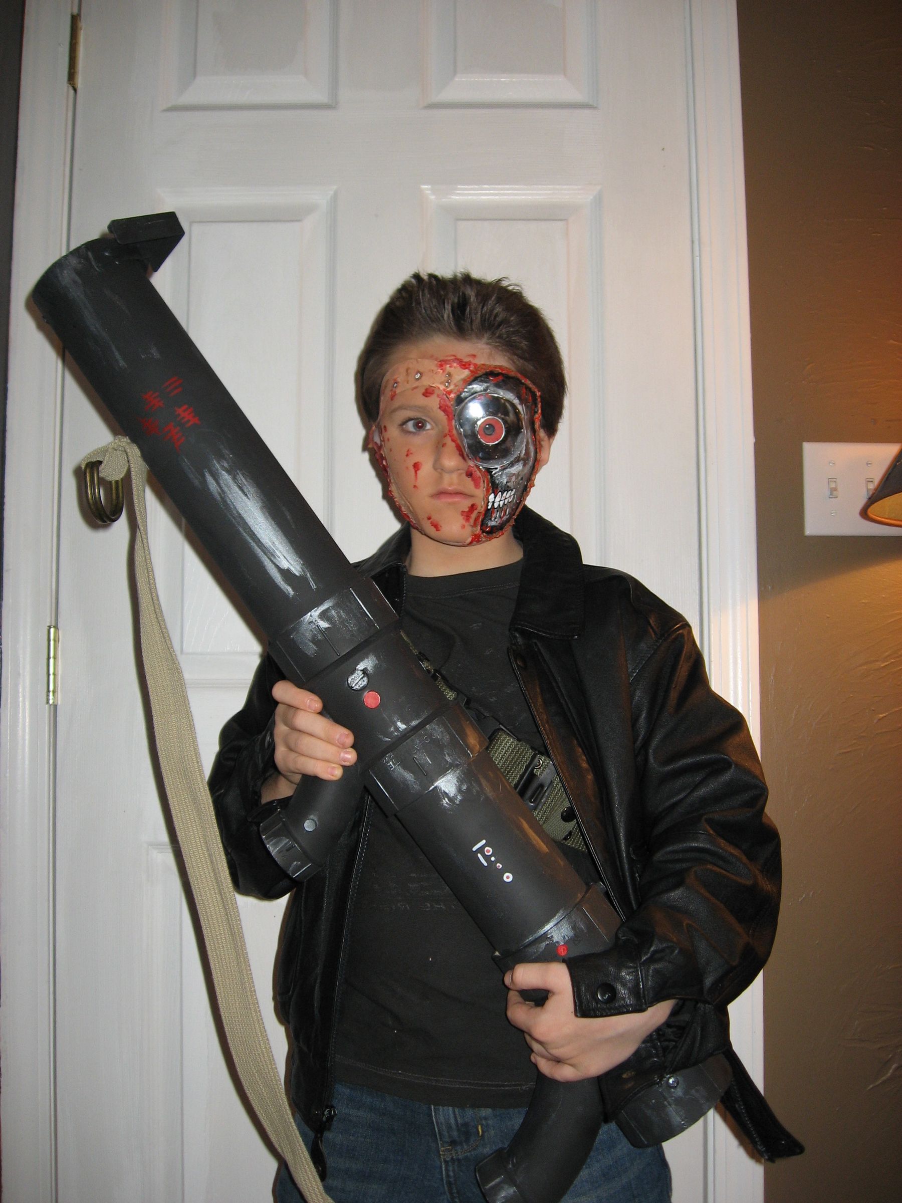 Terminator Half Face Mask Diy