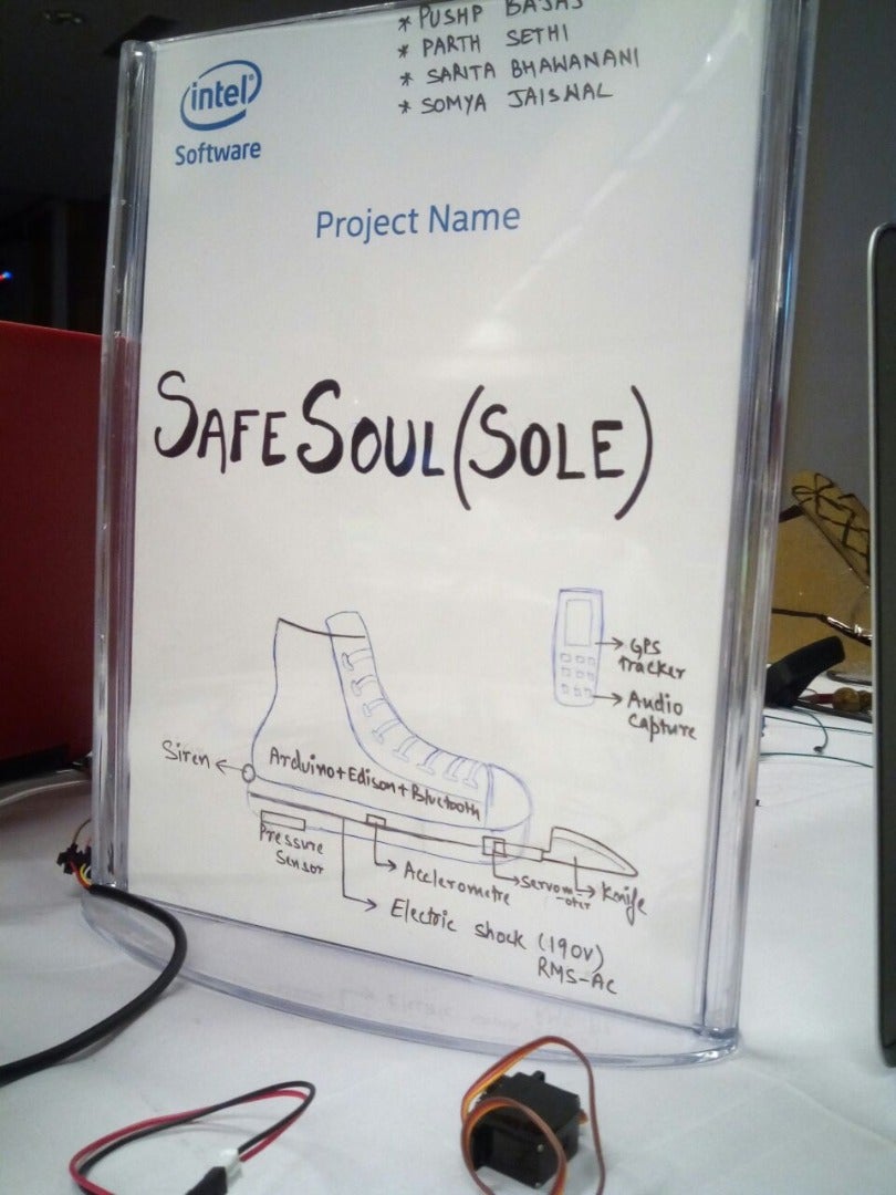 Safe Soul (Intel IoT)