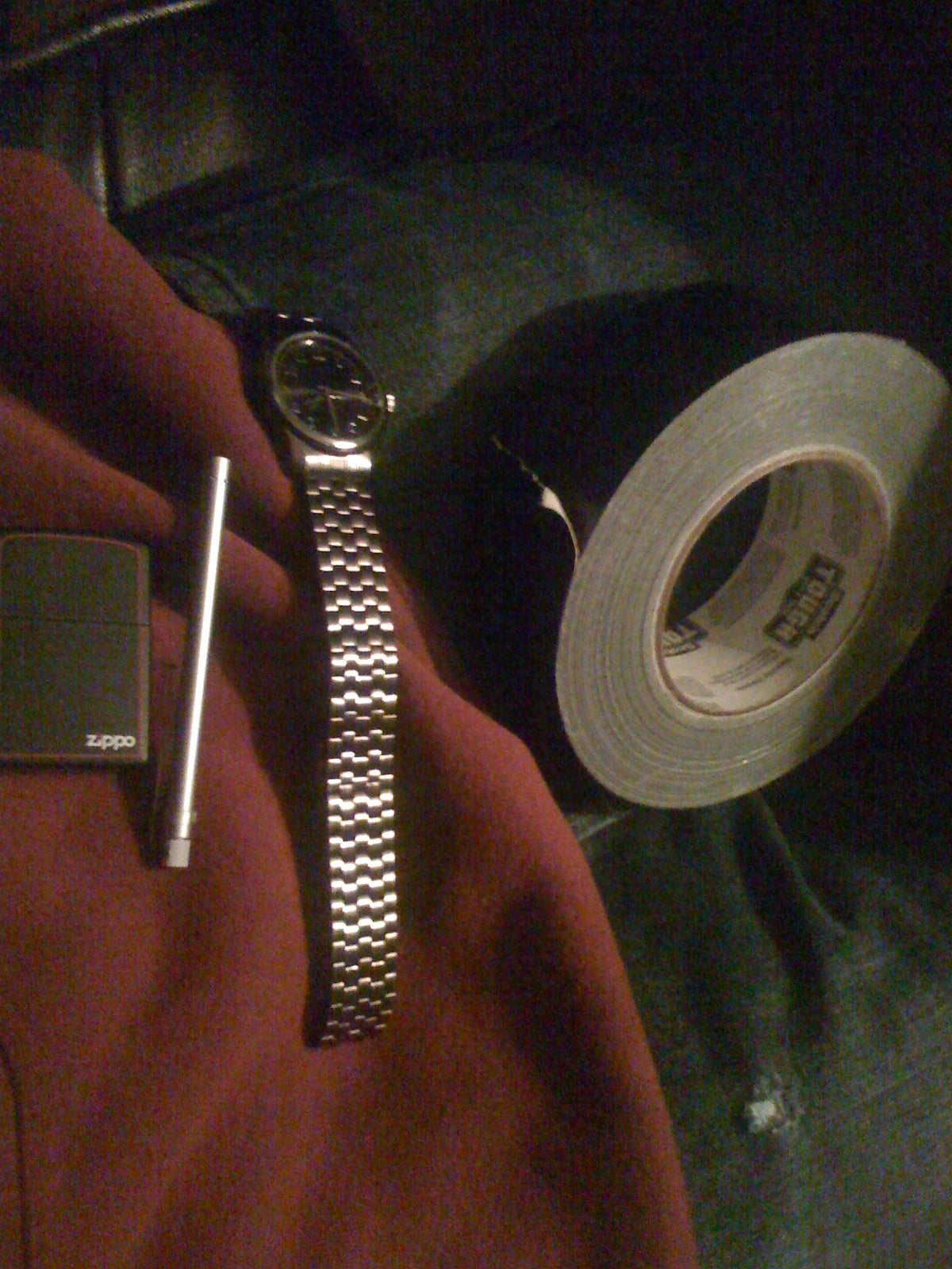 Duct Tape Watch Lighter SwitchBlade Combo! 4 Steps Instructables