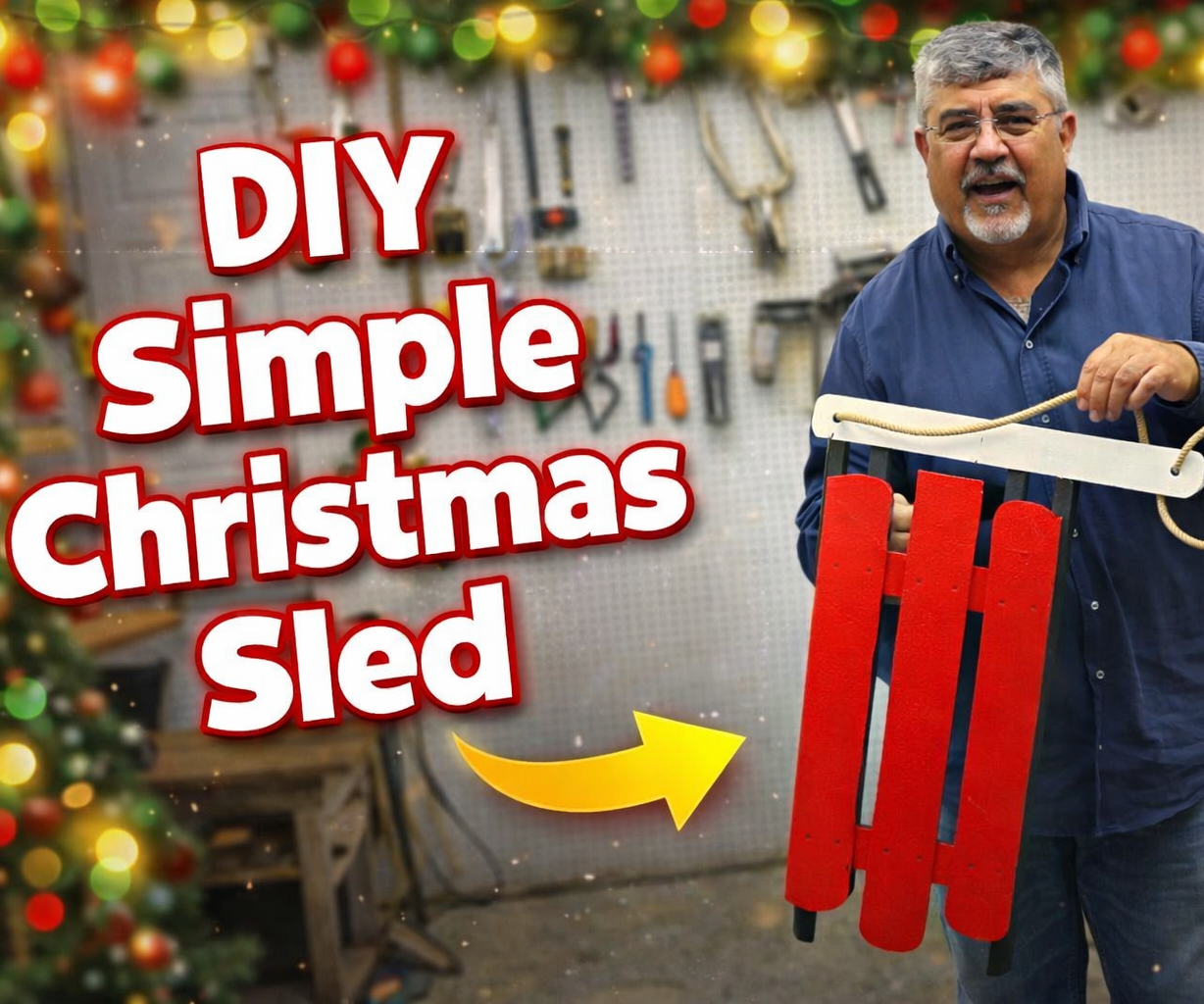 Simple Christmas Sled