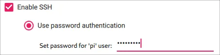 Configure the Advanced Options