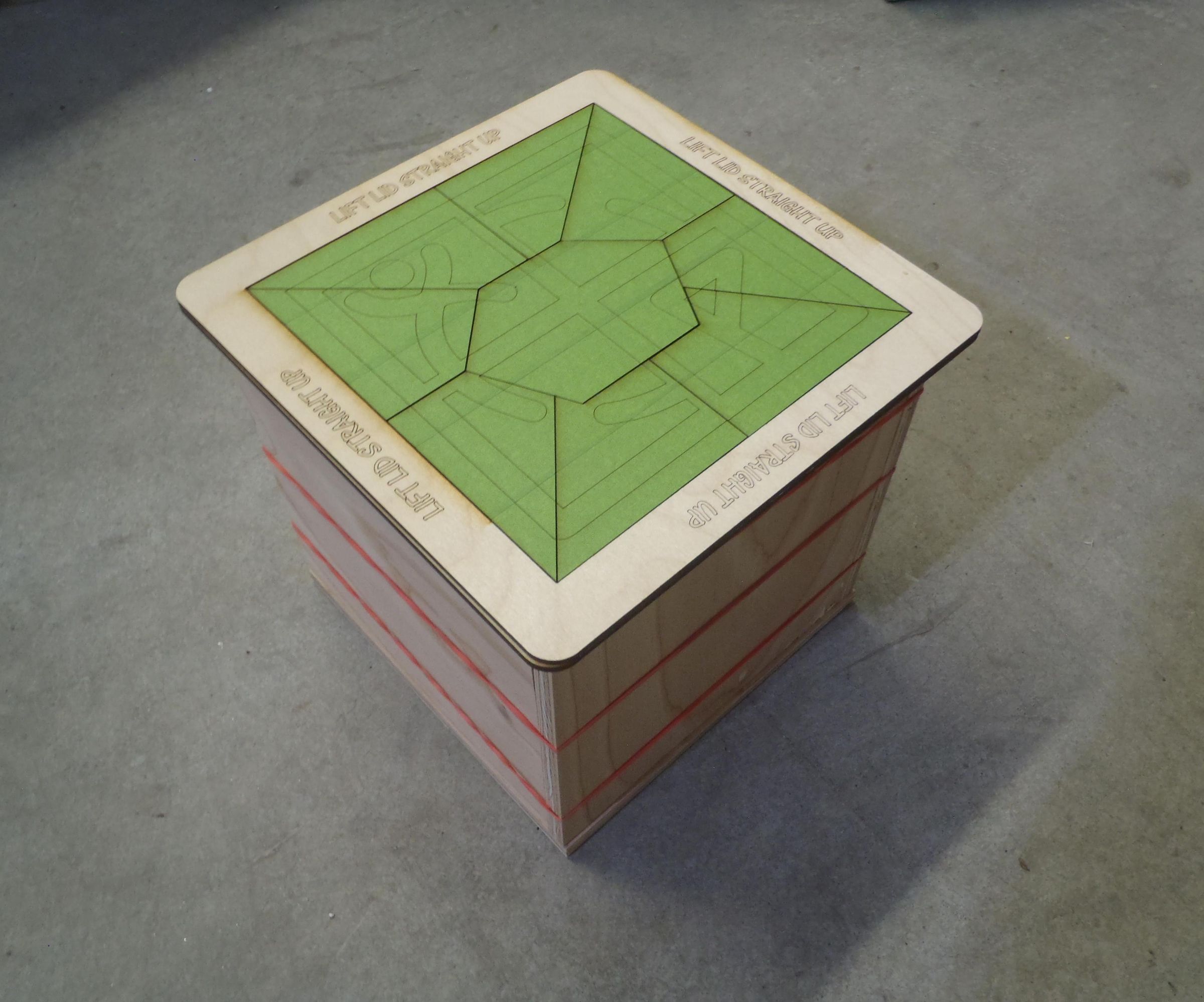 Geocaching Puzzle Cube Cache